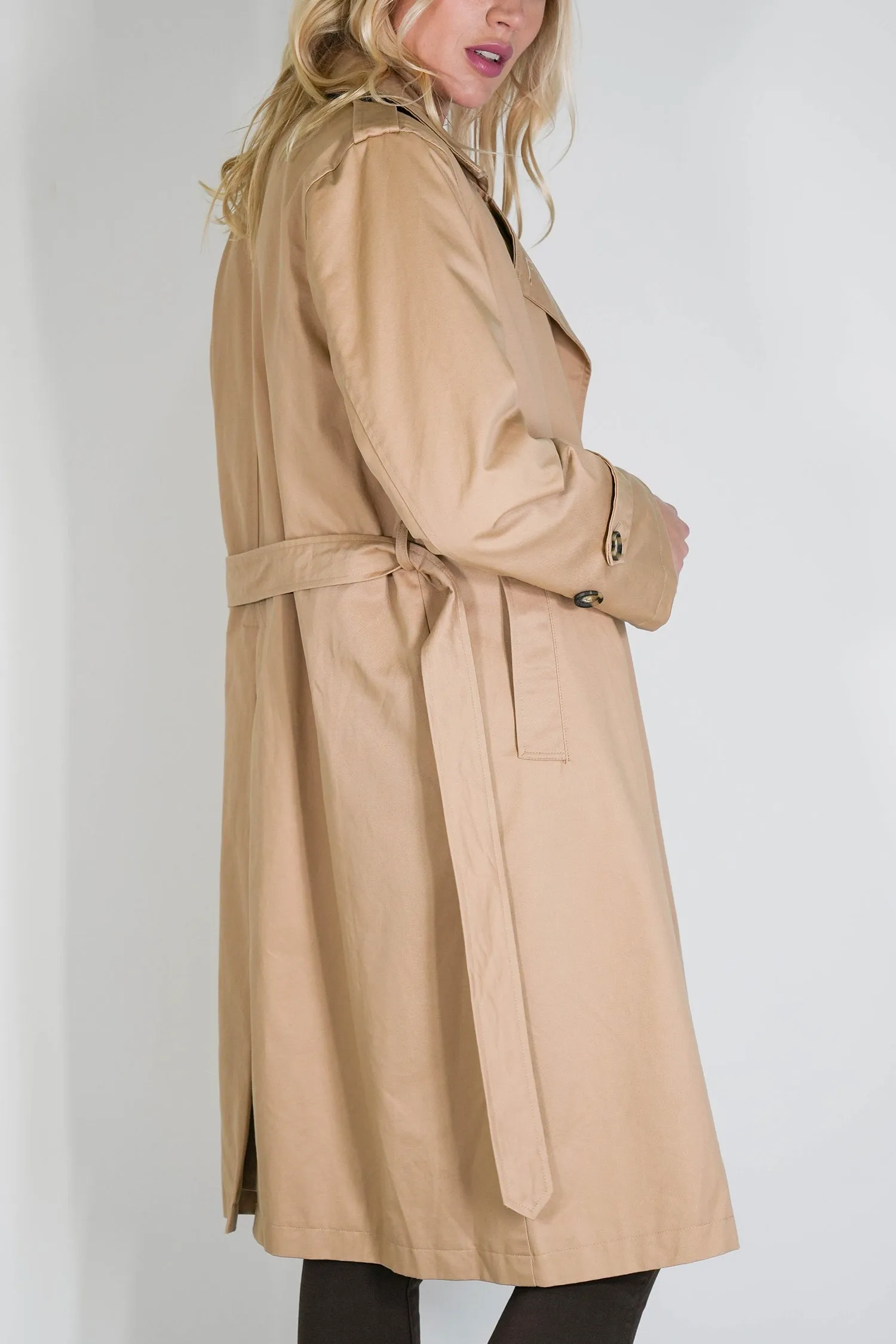 Beige Trench Coat