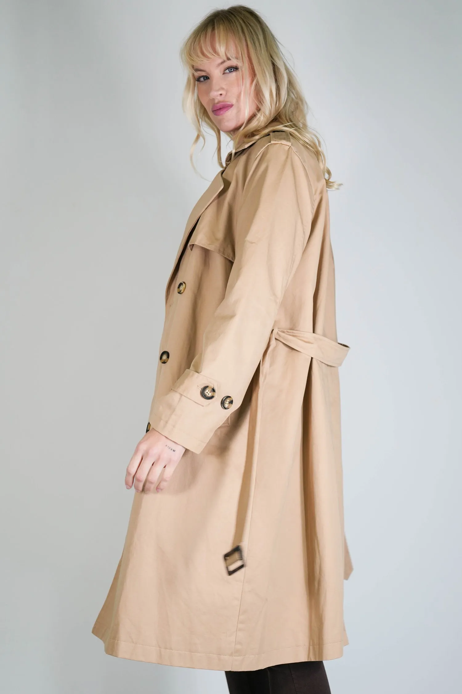 Beige Trench Coat