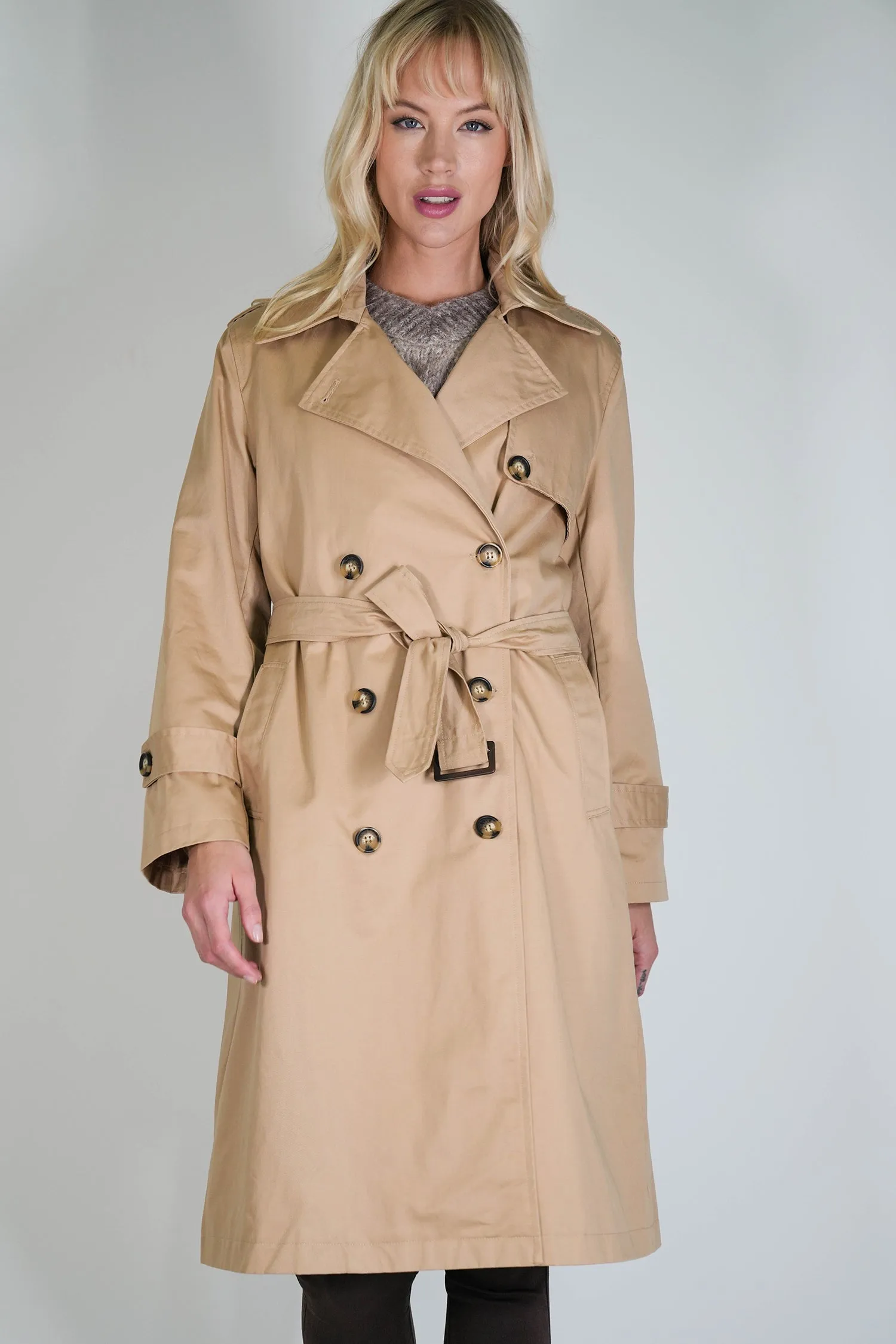Beige Trench Coat