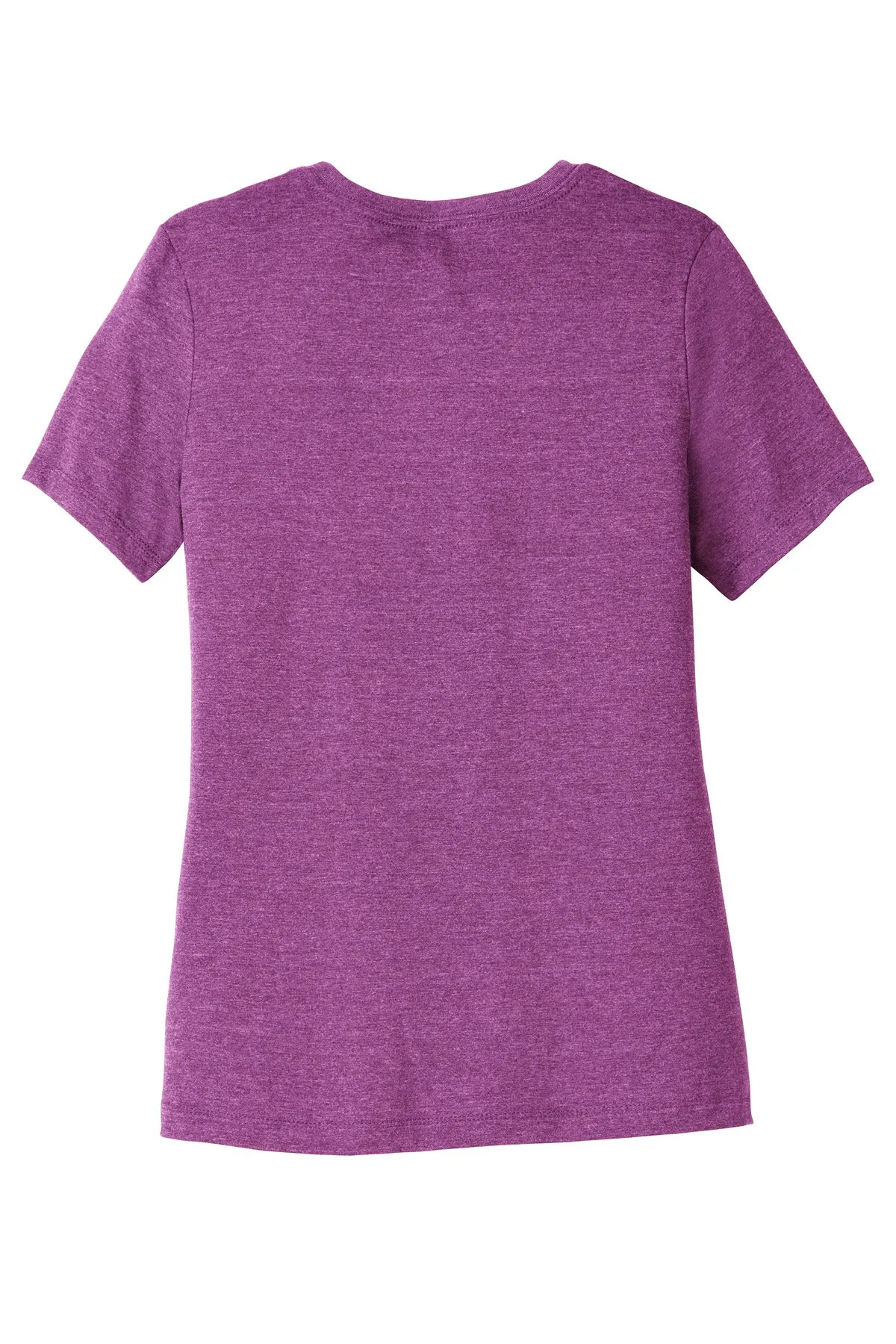 BELLA CANVAS Women's Relaxed CVC Tee BC6400CVC Heather Magenta