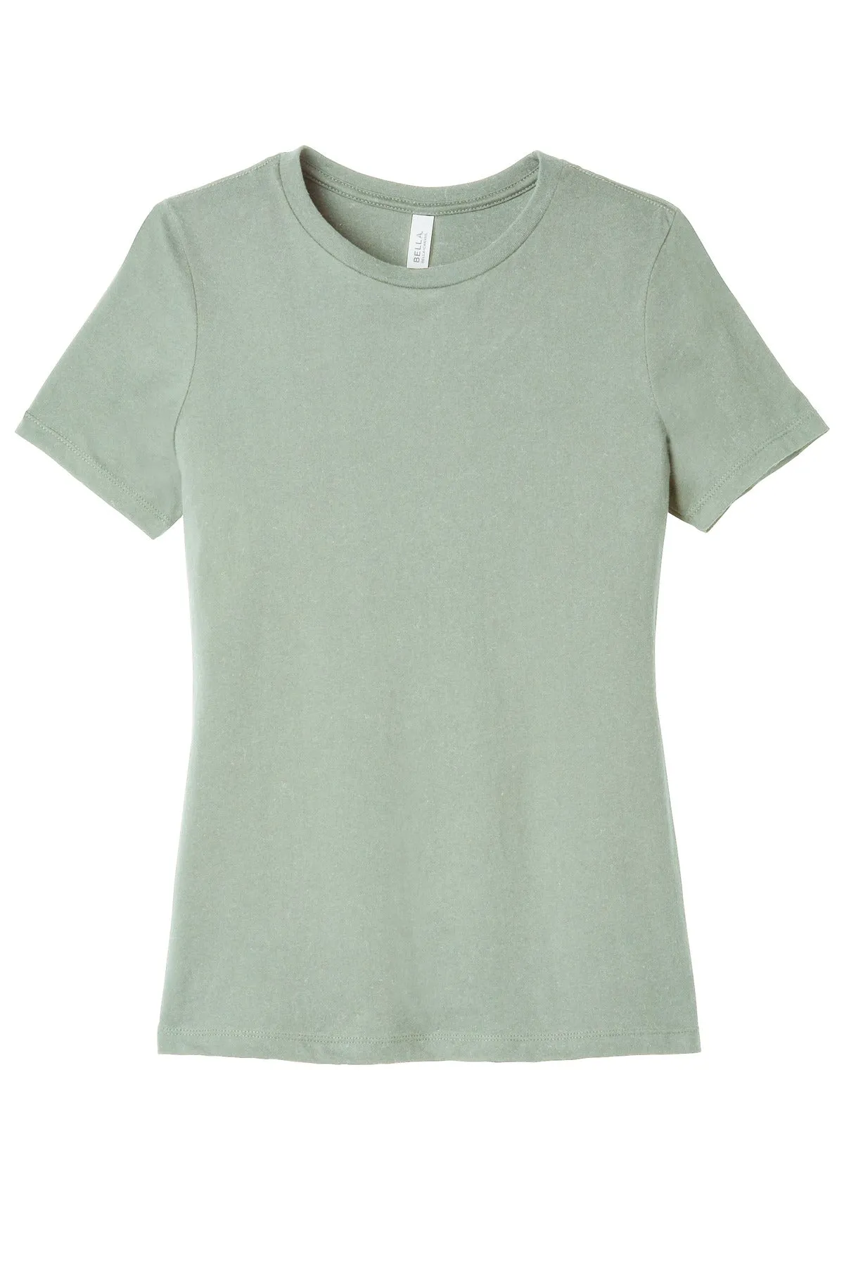 BELLA CANVAS  Women's Relaxed Jersey Short Sleeve Tee. BC6400 Dusty Blue