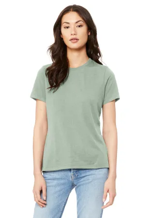 BELLA CANVAS  Women's Relaxed Jersey Short Sleeve Tee. BC6400 Dusty Blue