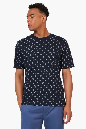 Ben Sherman | Micro Paisley Print Tee