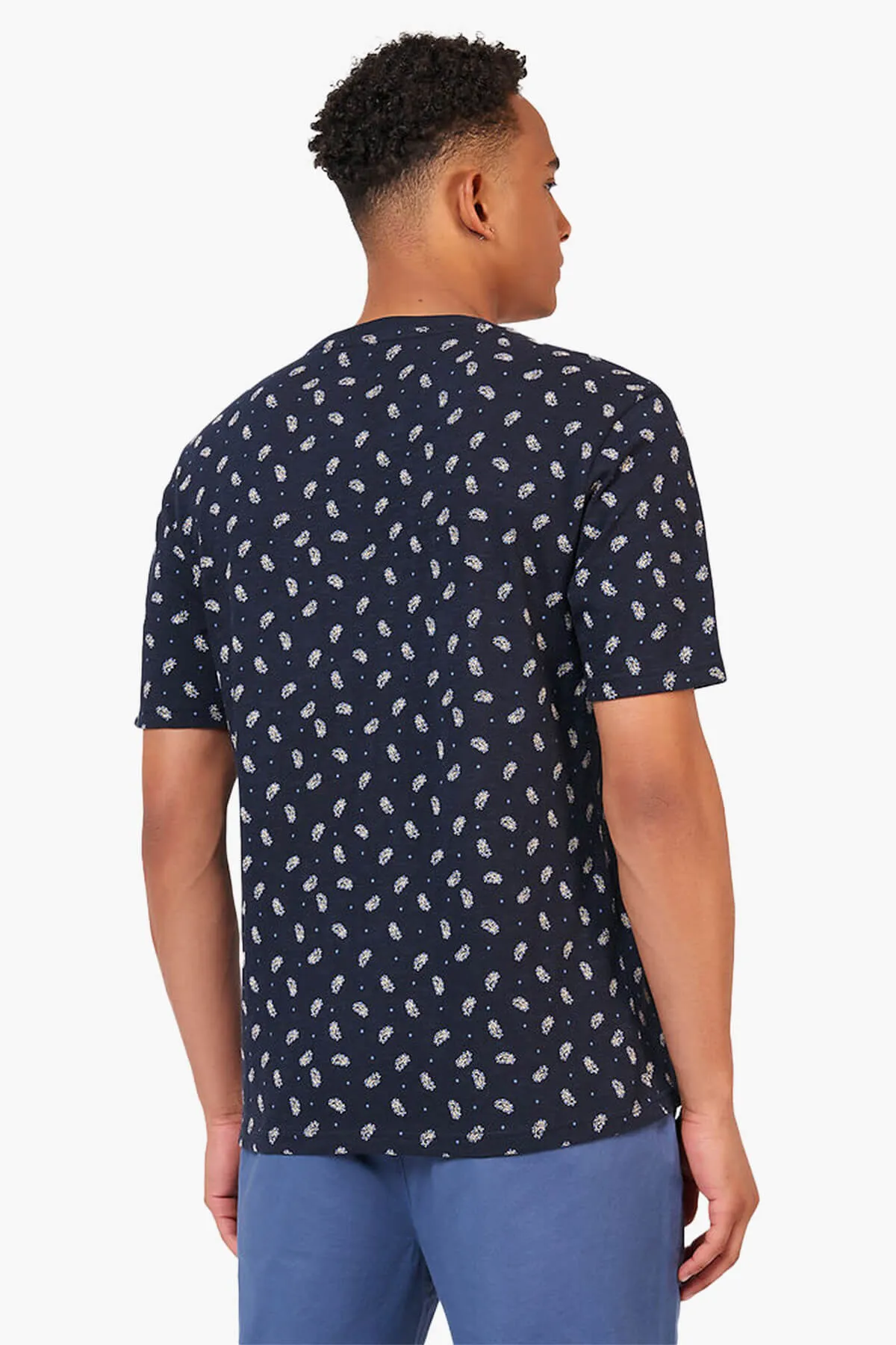 Ben Sherman | Micro Paisley Print Tee