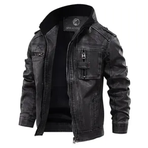 Benne - elegant premium leather jacket for men