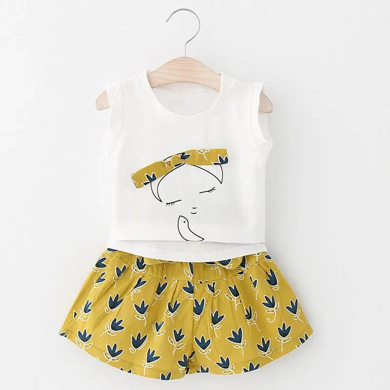 Betty Bow Shirt and Pants Set