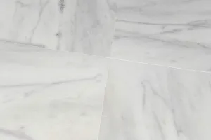 Bianco Venato Marble 24 X 24 Polished Tiles - (2 pcs. 3"X6" SAMPLE)