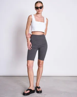 BIKER SHORTS DARK GREY