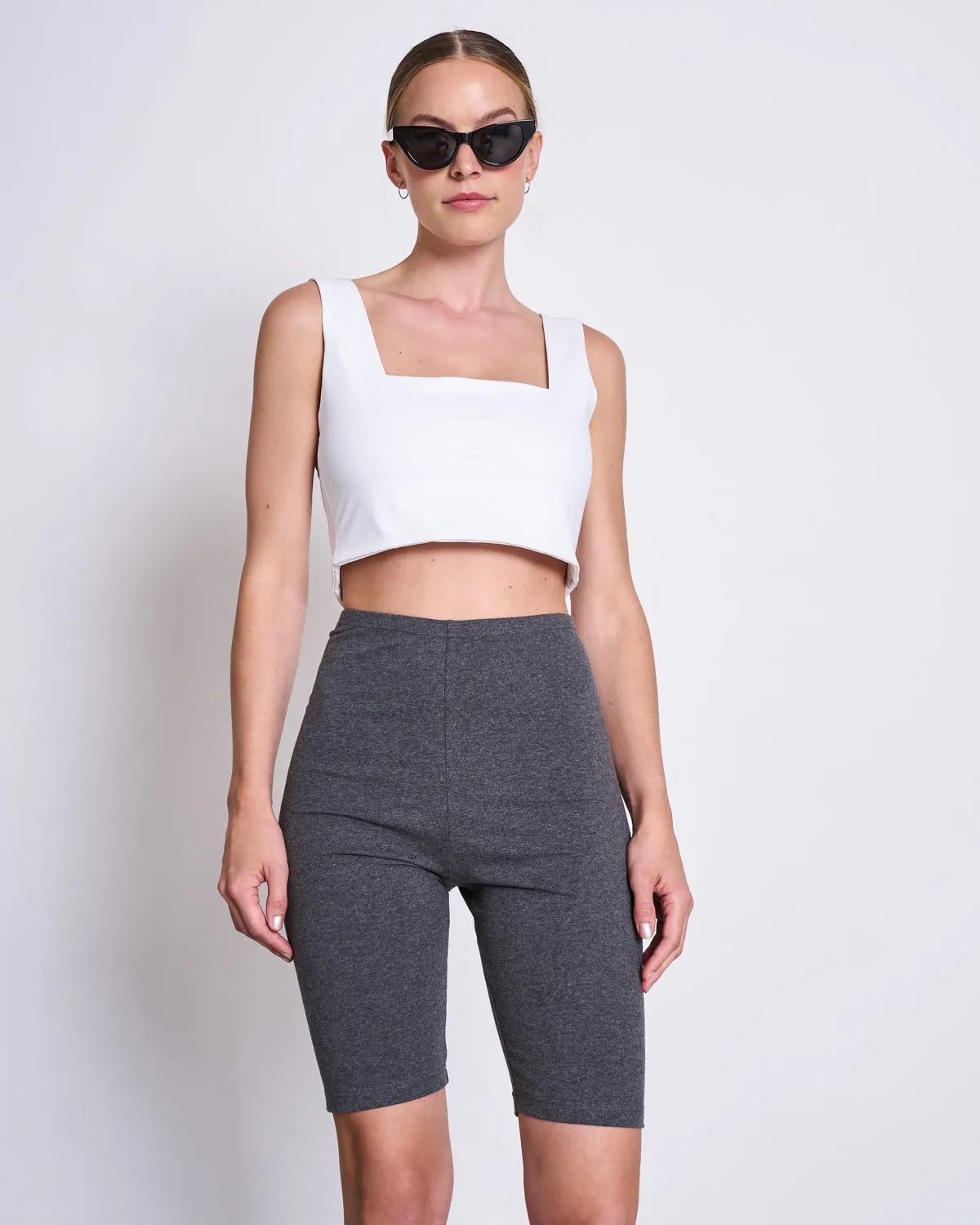 BIKER SHORTS DARK GREY