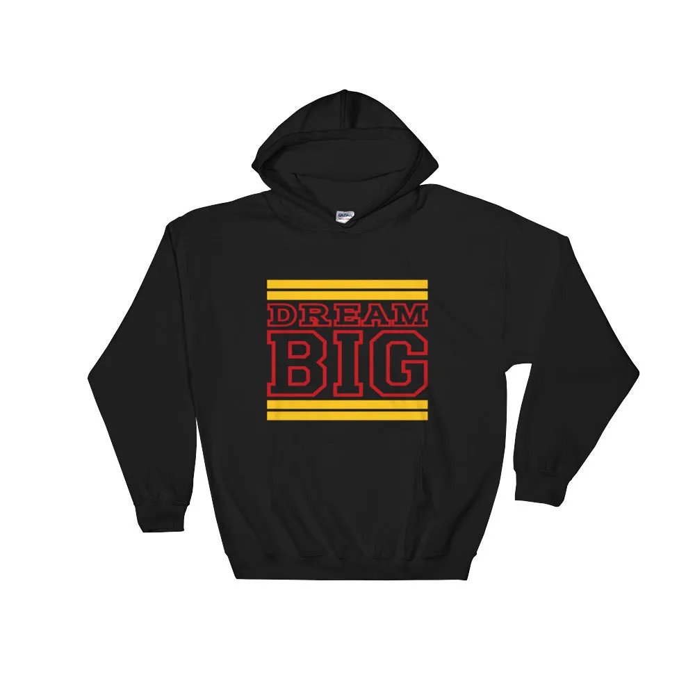 Black Gold and Garnet Hooded Sweatshirt