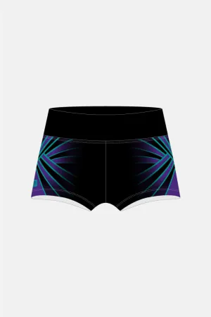 Black Metamorphis Waistband Shorts