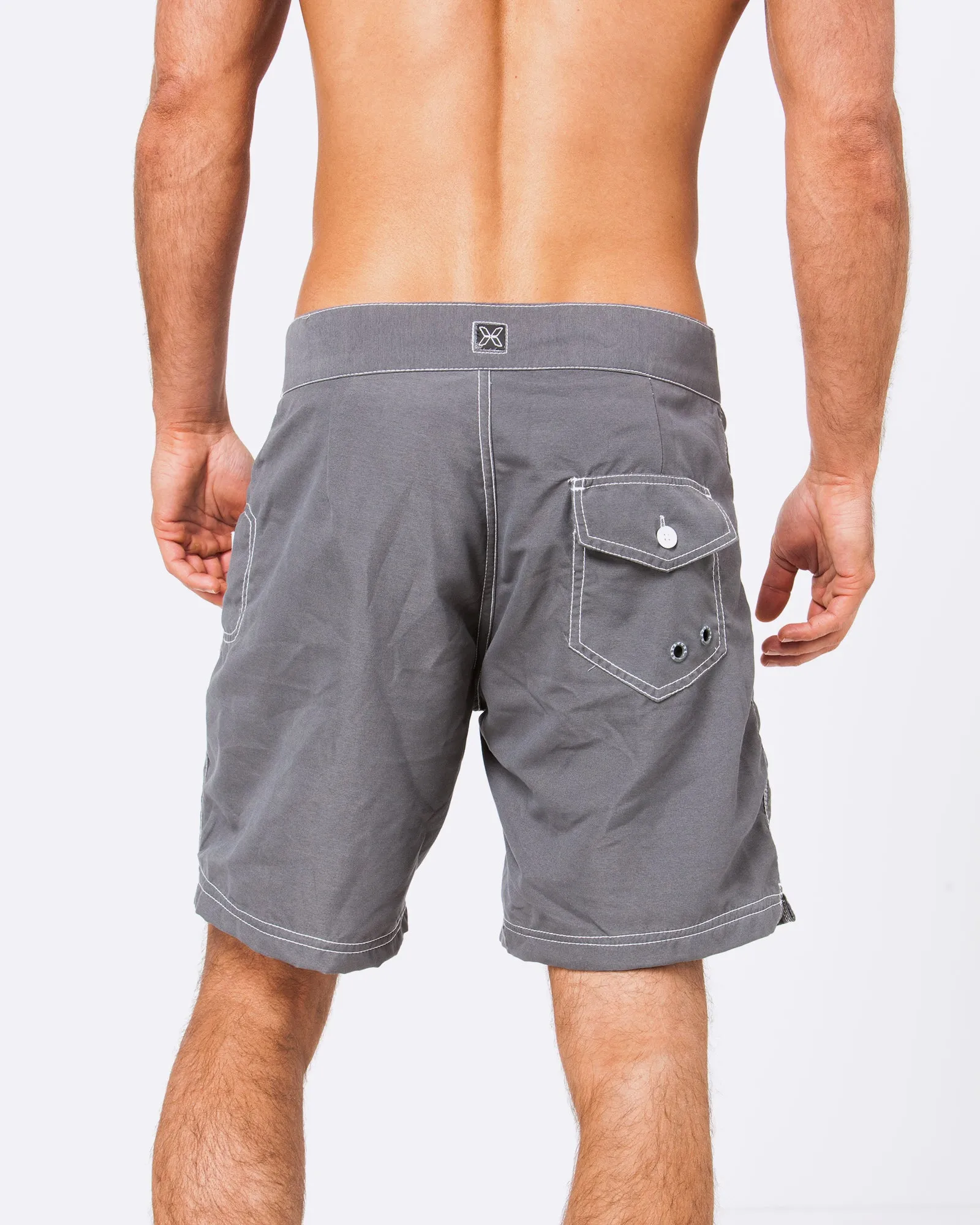 Blank Canvas Dark Grey Boardies