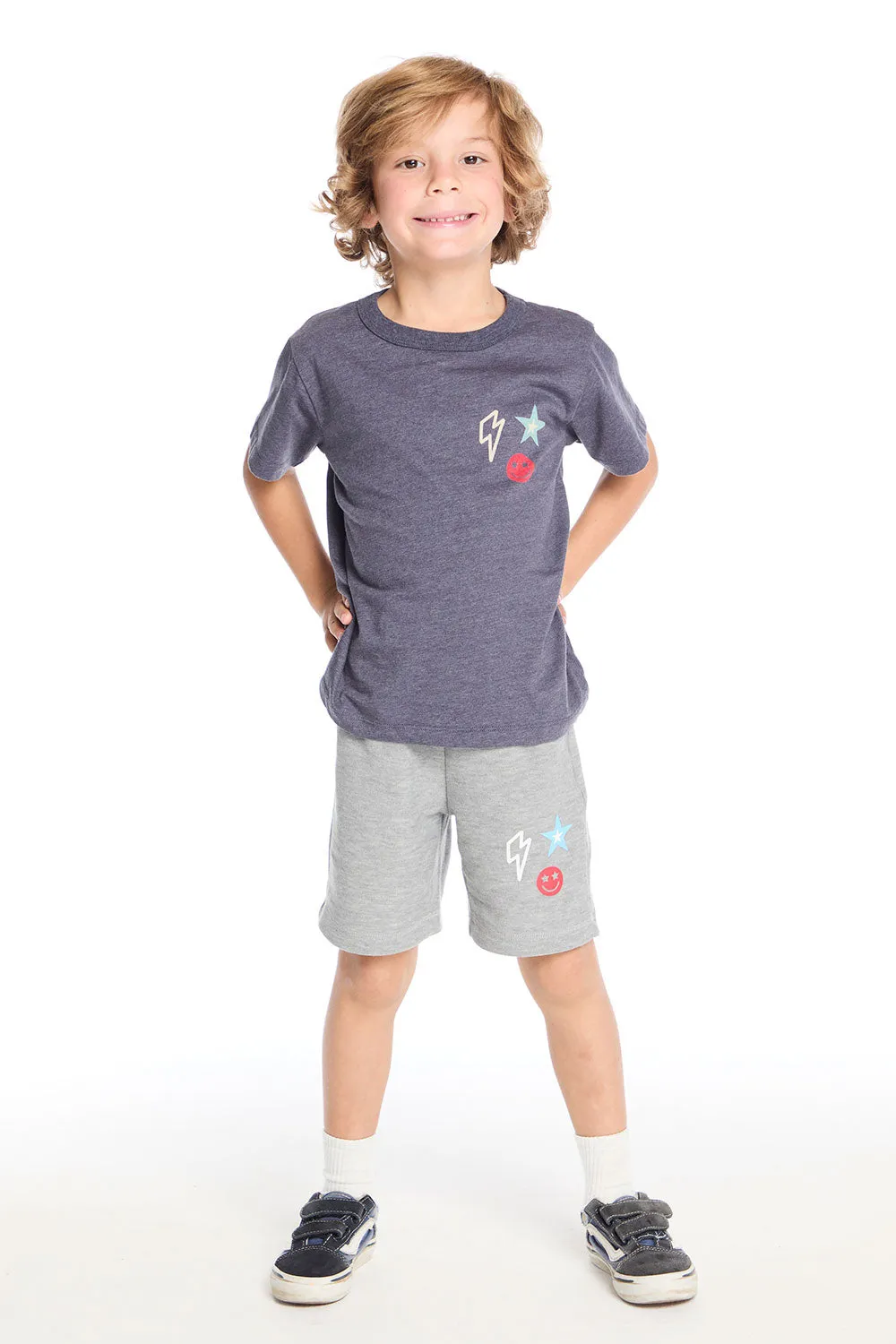 Bolt Star Smiley Shorts