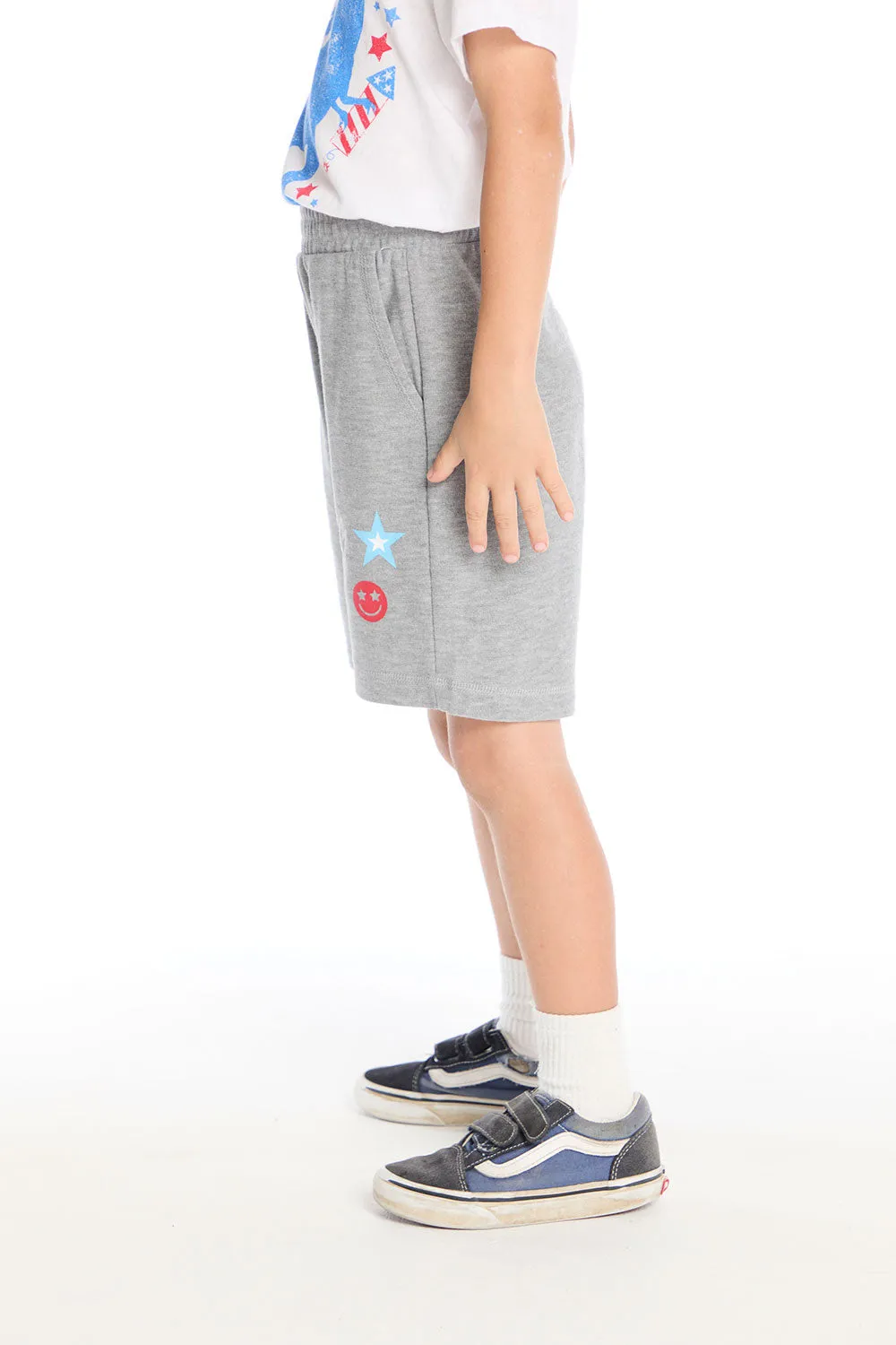 Bolt Star Smiley Shorts