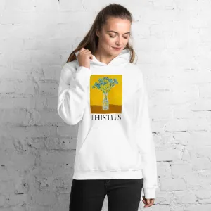 Bouquet of Flower Thistles - Art Unisex Hoodie
