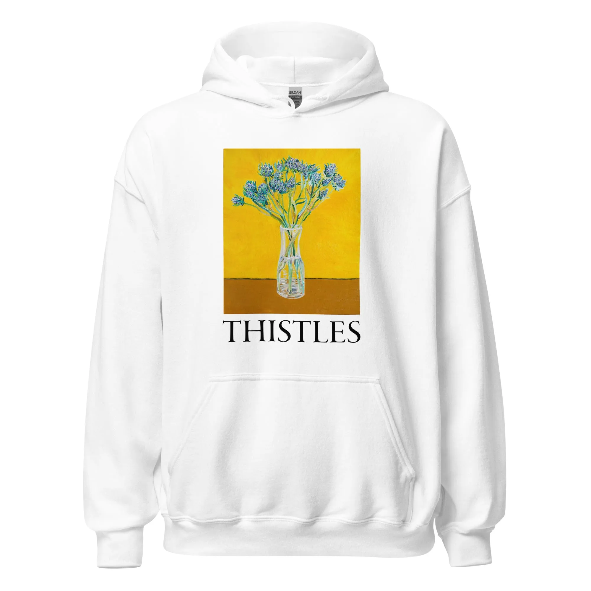 Bouquet of Flower Thistles - Art Unisex Hoodie