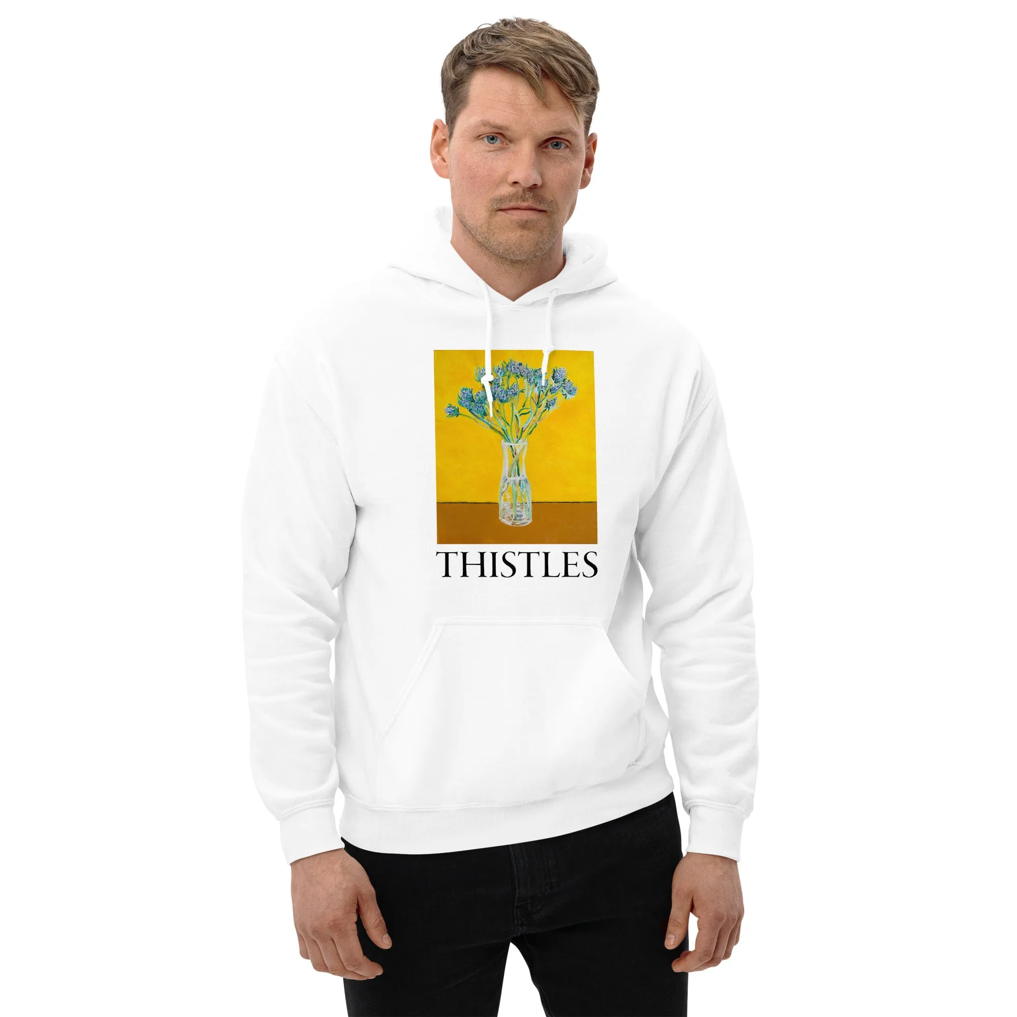 Bouquet of Flower Thistles - Art Unisex Hoodie