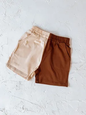 Boys Caramel Shorts