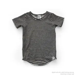 BR Basic Stripes RIB KNIT - Lil Essential Tee/Tank