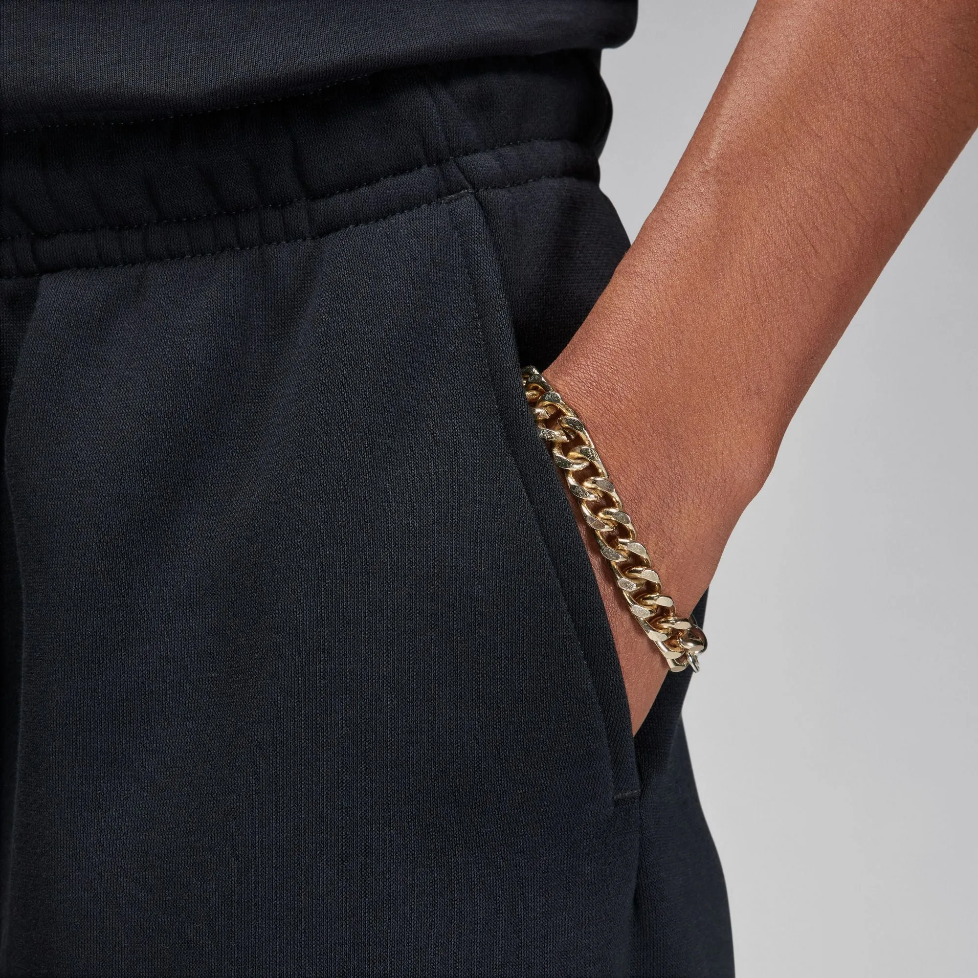 BROOKLYN FLEECE SHORTS "BLACK"