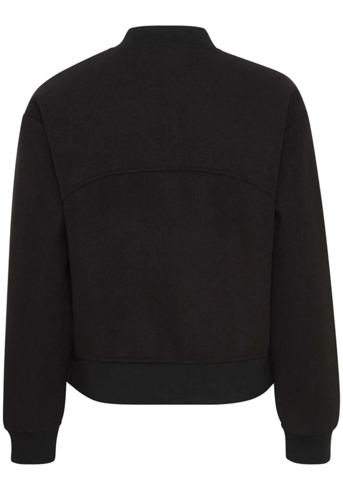 Button Up Short Jacket - Black