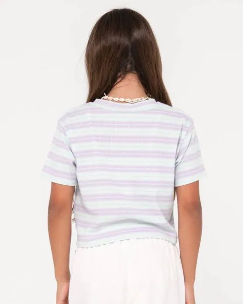 Camila Stripe Tee - Girls