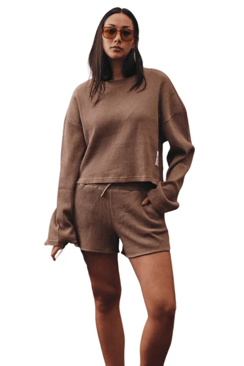 Cappuccino Waffle Low Shorts
