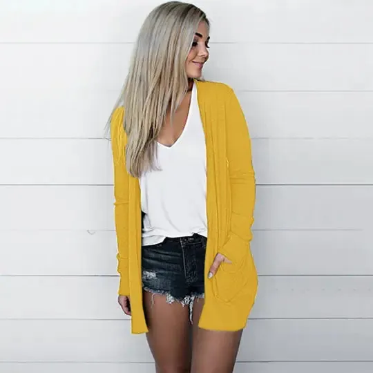 Cardigan Jackets with Pockets