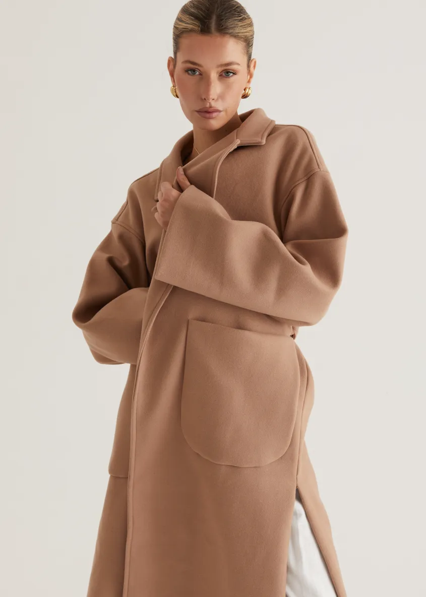 Caylee Coat - Tan