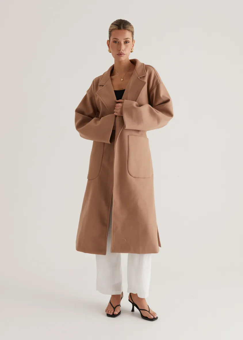 Caylee Coat - Tan