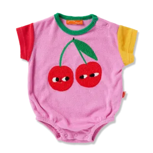 Cherry Terry Bodysuit