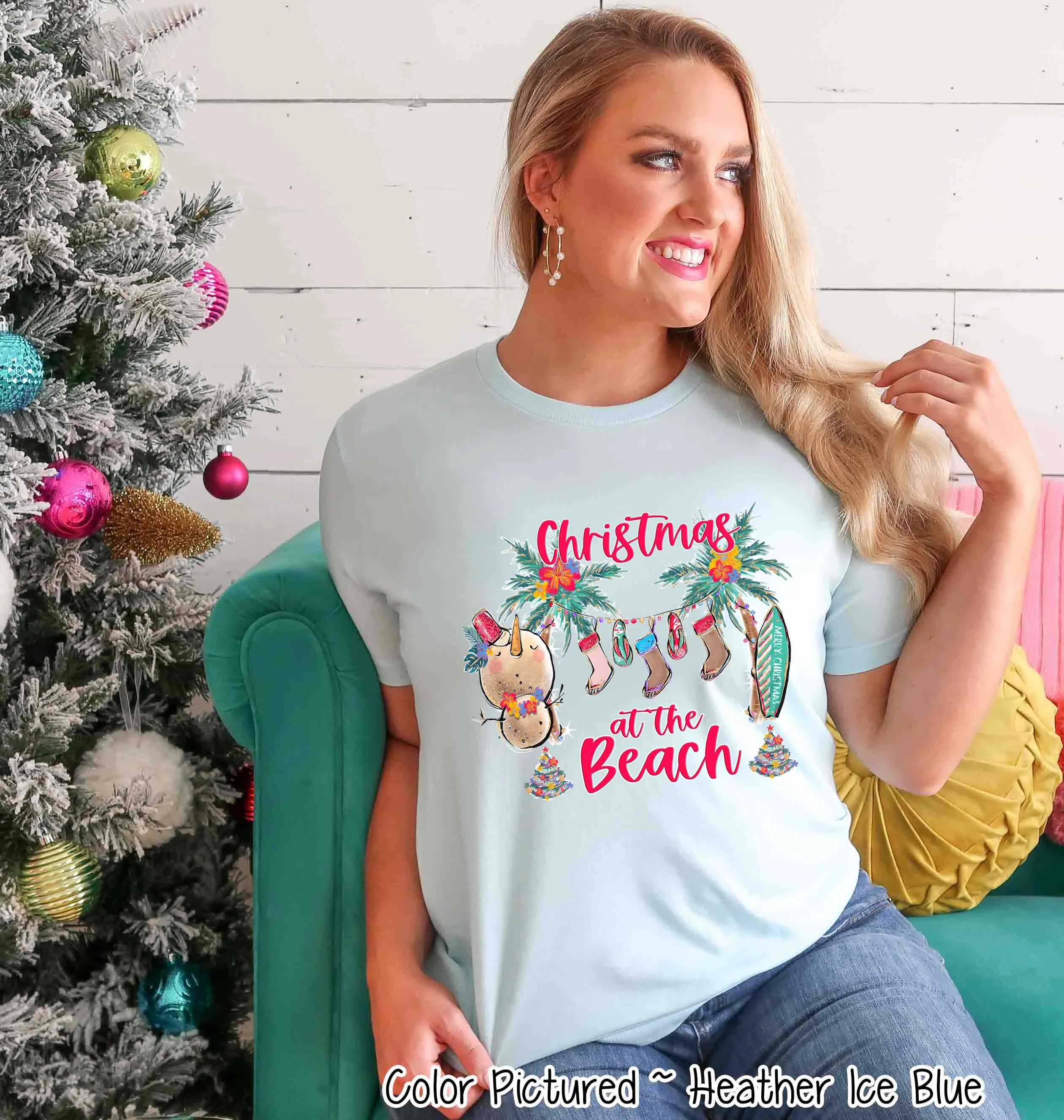 Christmas at the Beach Tee or Sweatshirt