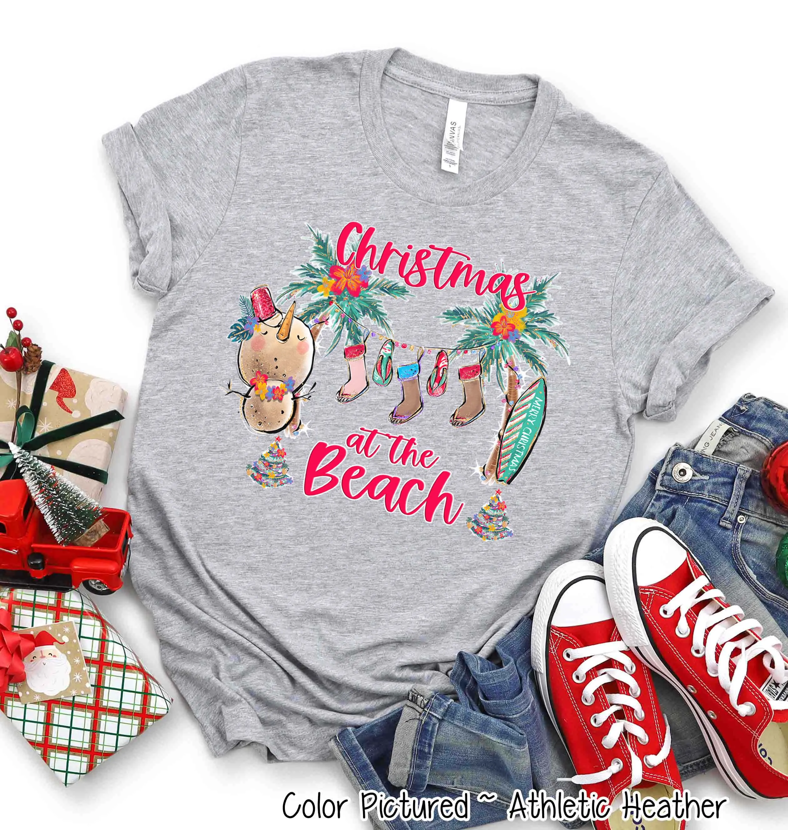 Christmas at the Beach Tee or Sweatshirt