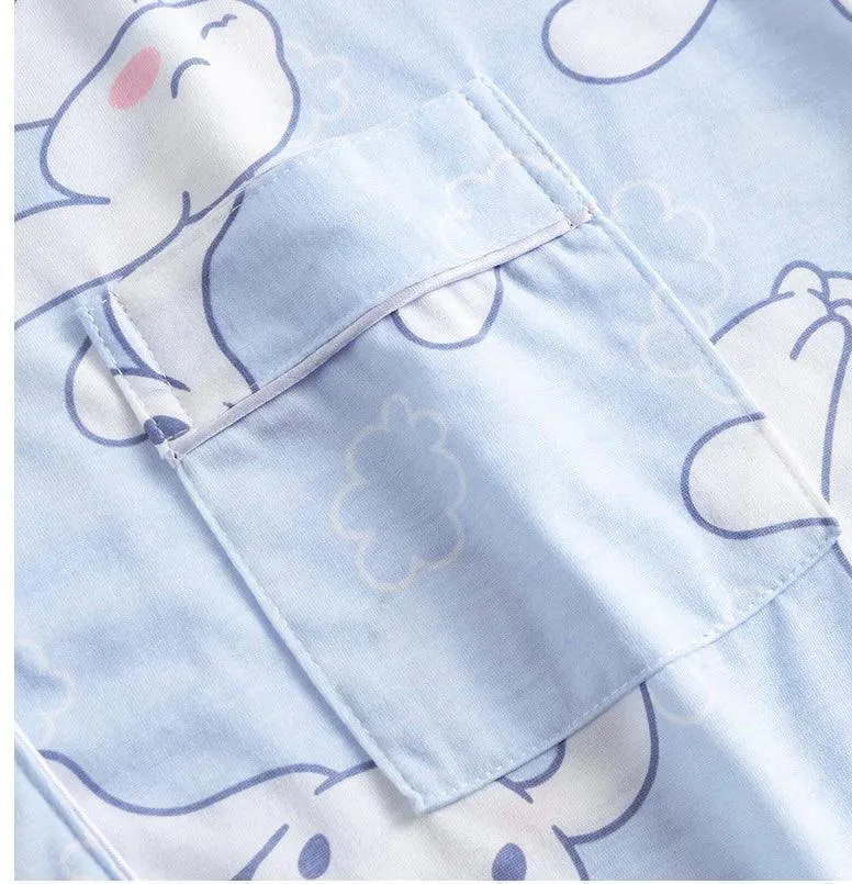 Cinnamoroll, My Melody Pajama Set (3PCs)