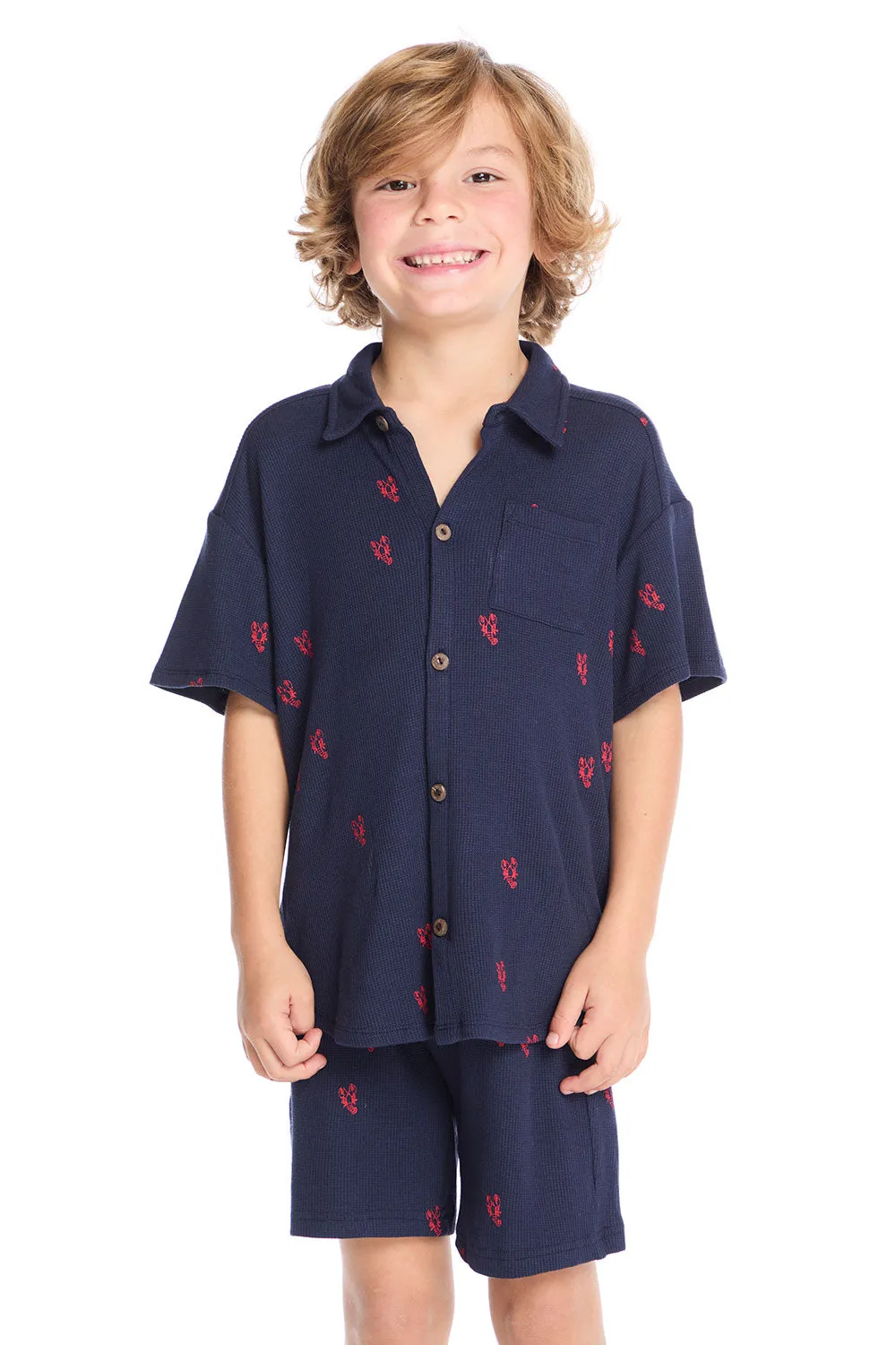 Collared Avalon Lobsters Shirt