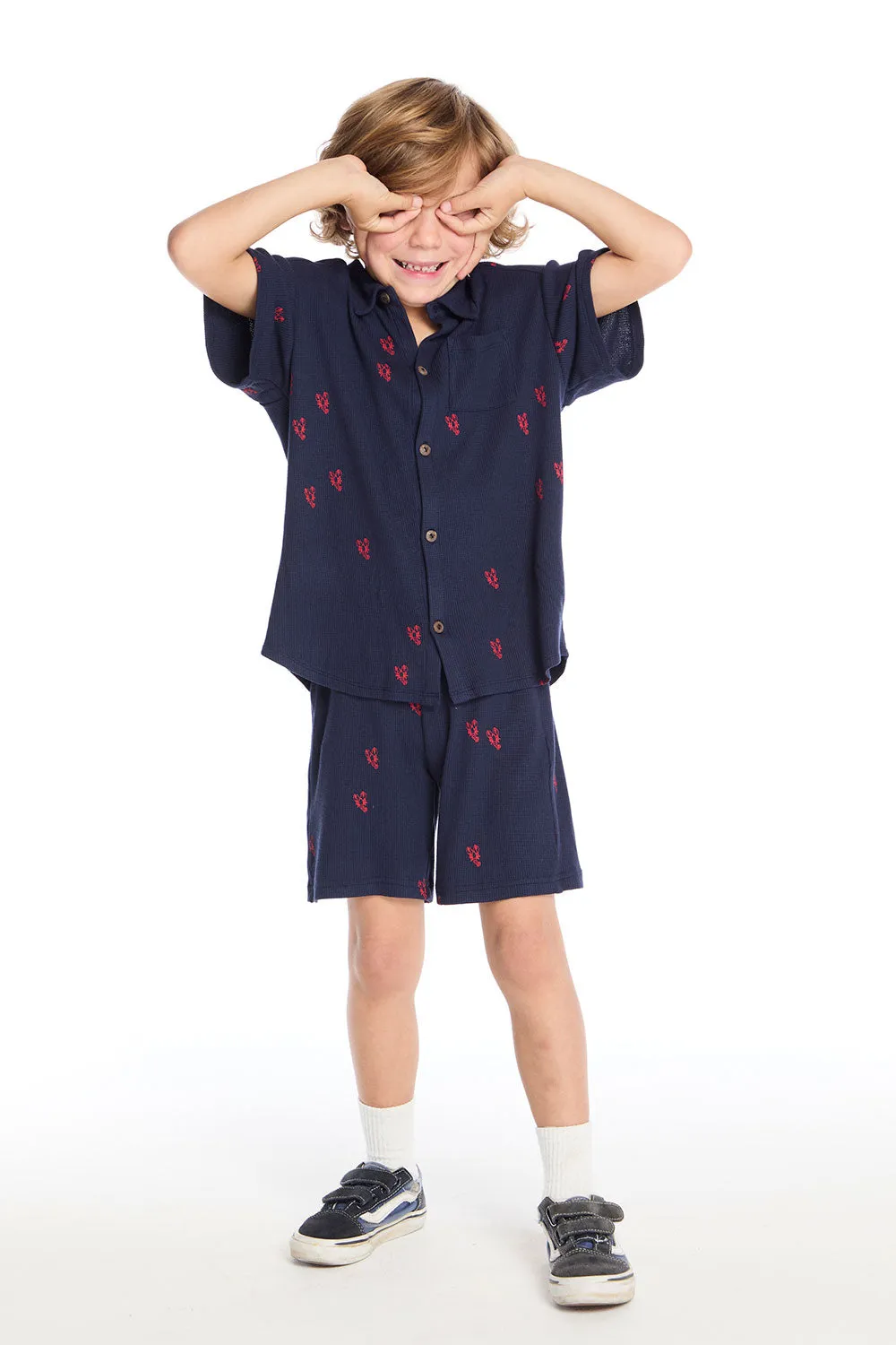 Collared Avalon Lobsters Shirt
