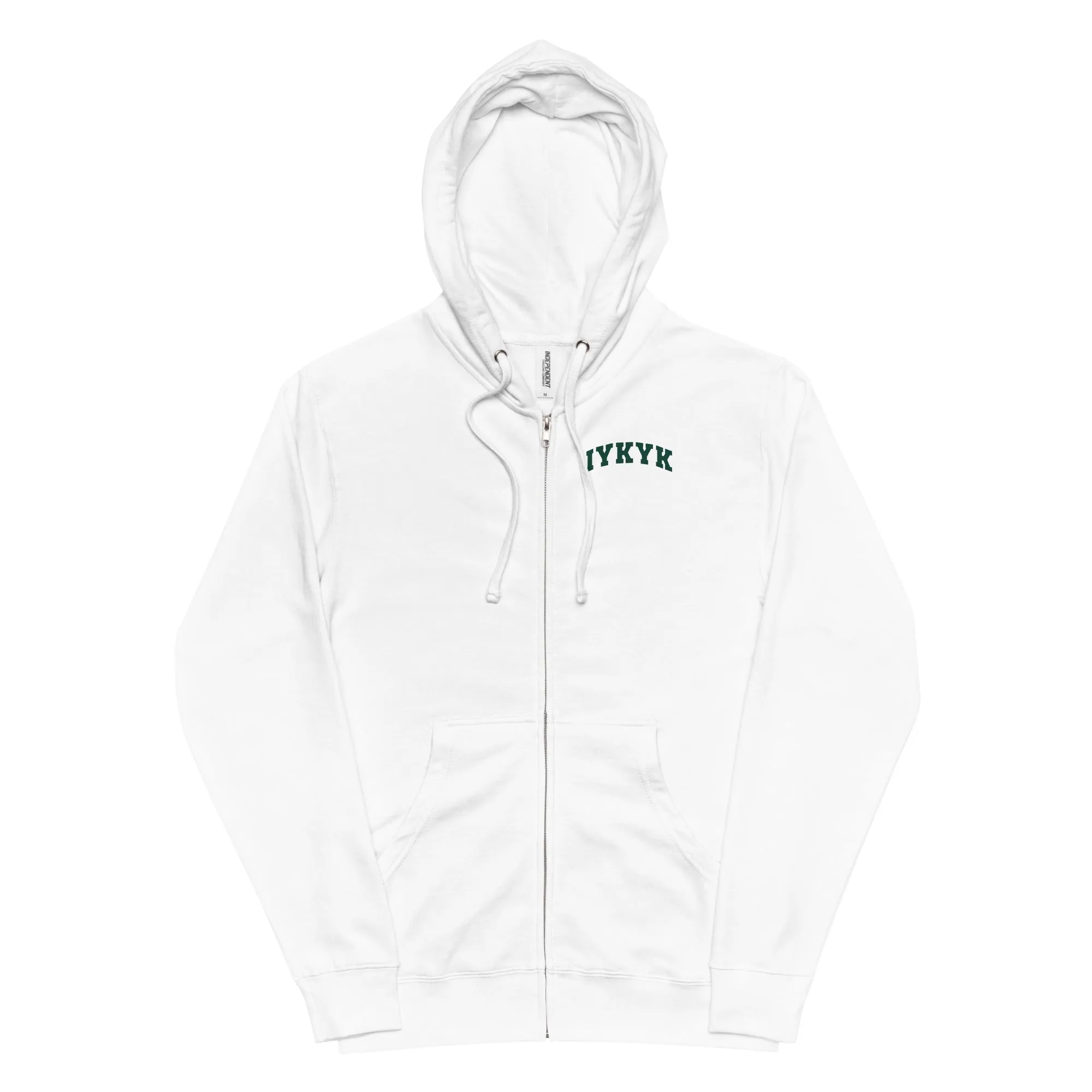 Collegiate Unisex Zip Hoodie