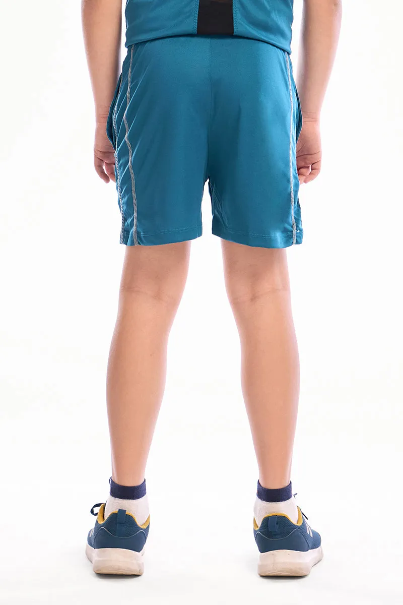 ComfyKid Fleece Shorts (Blue)