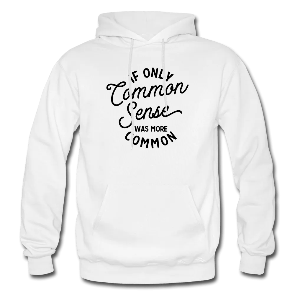 Common Sense Heavy Blend Adult Hoodie (Larger sizes available)