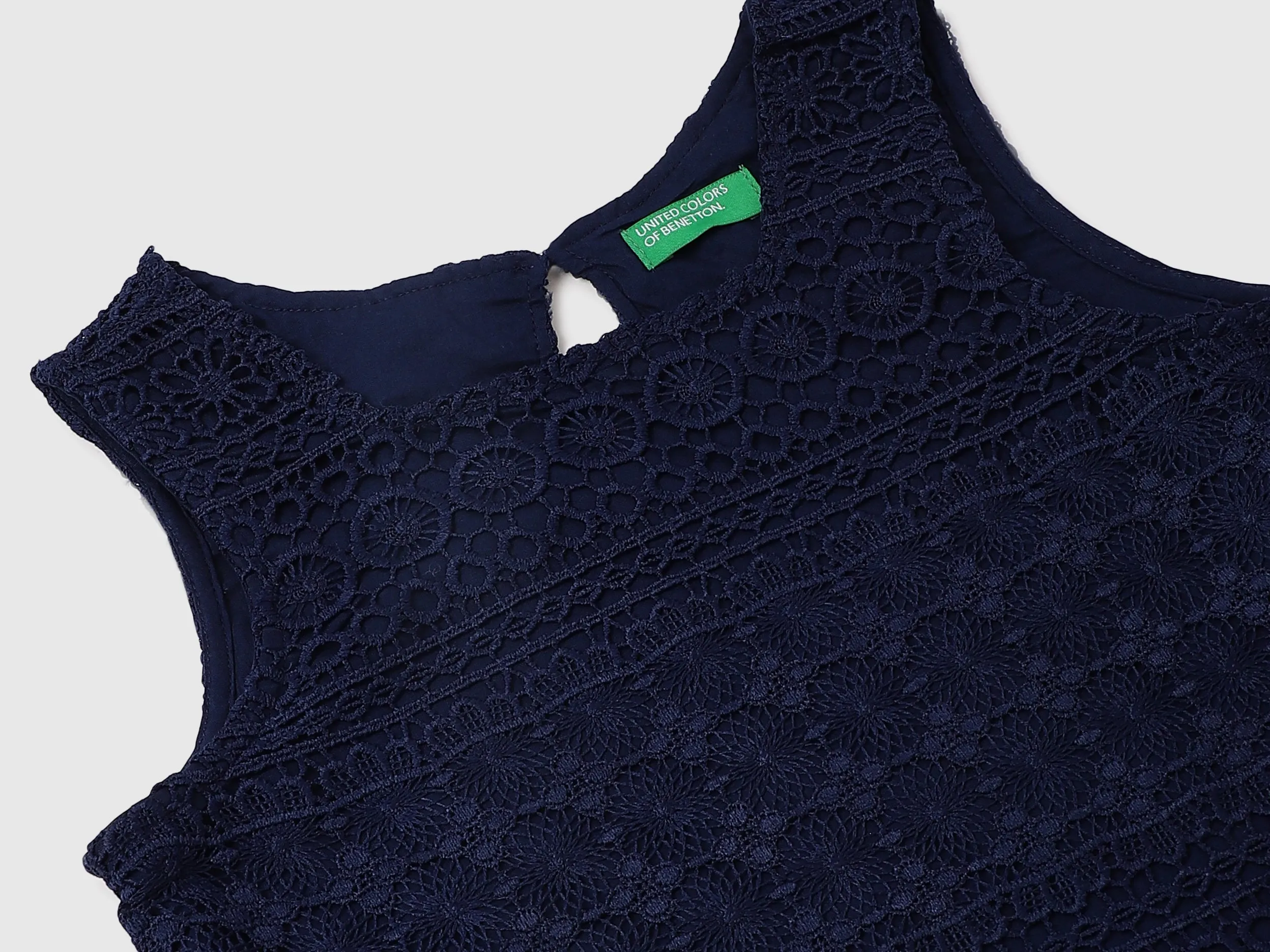 Cotton Embroidery Square Neck Girls Tops