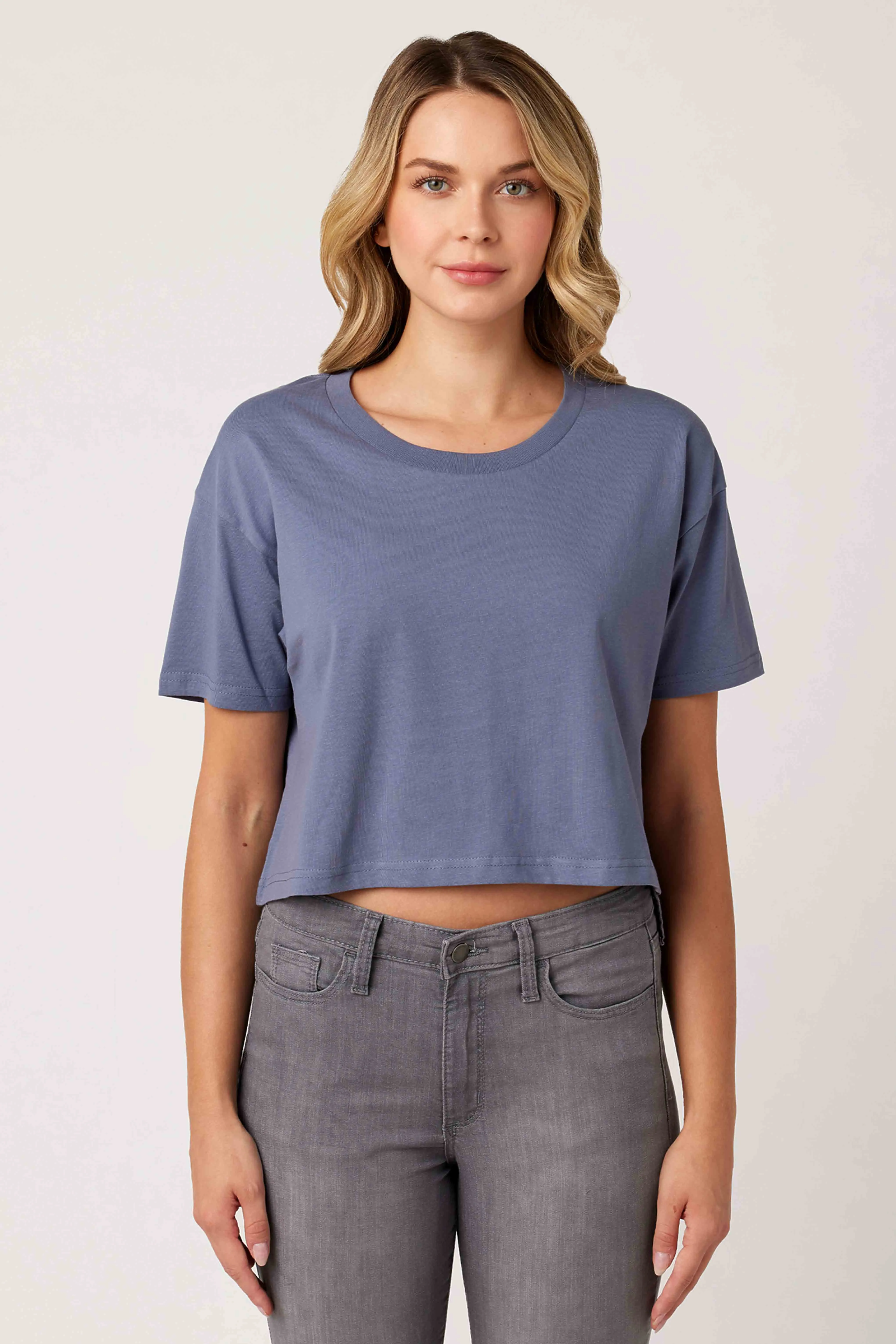 Cotton Heritage Crop Top T-Shirt
