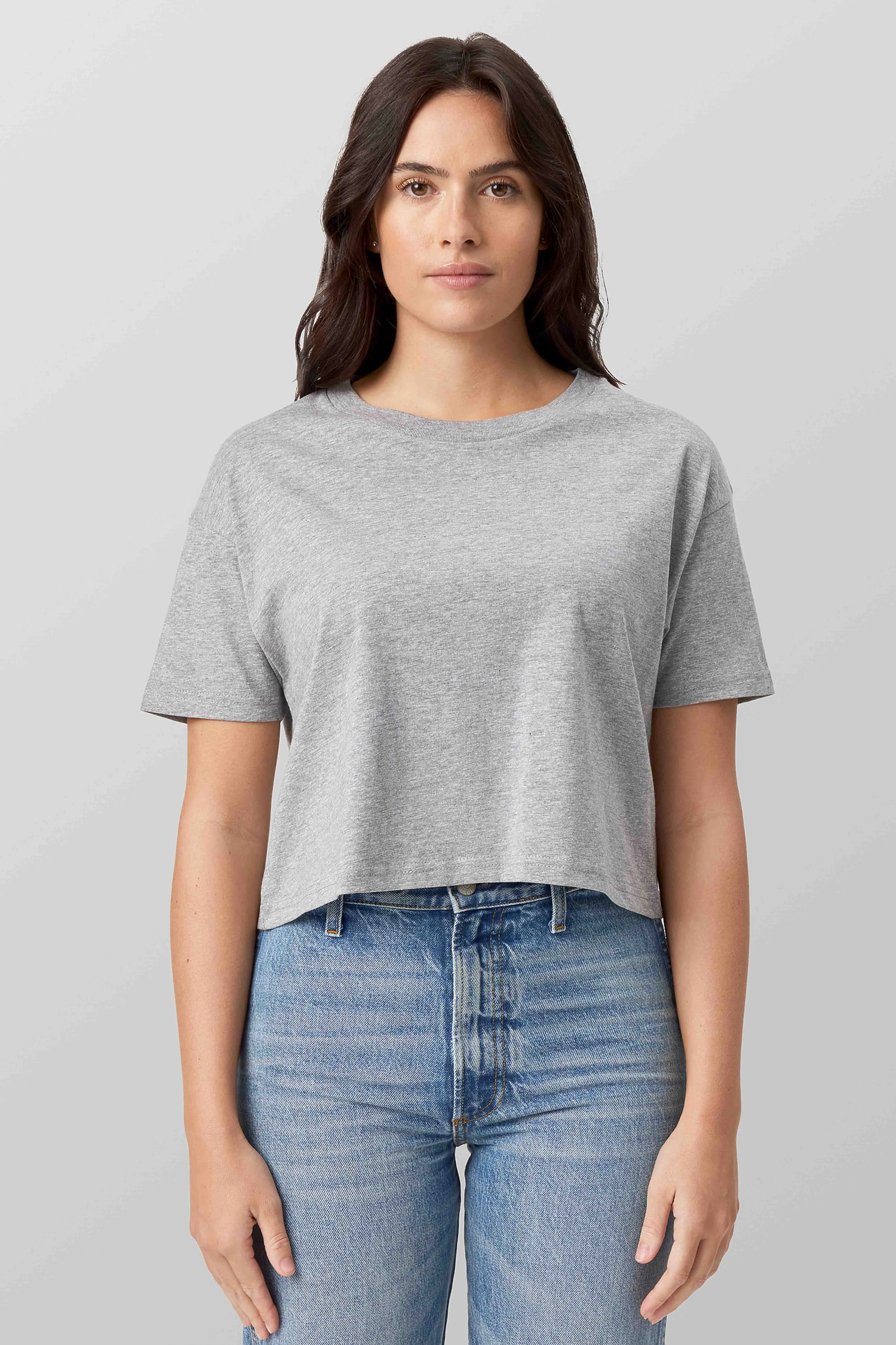 Cotton Heritage Crop Top T-Shirt