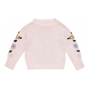 Country Garden Jumper-Pink Rose