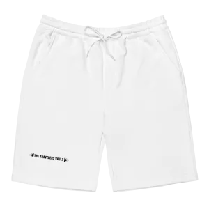 Cozy Cloud Fleece Shorts (WHT)
