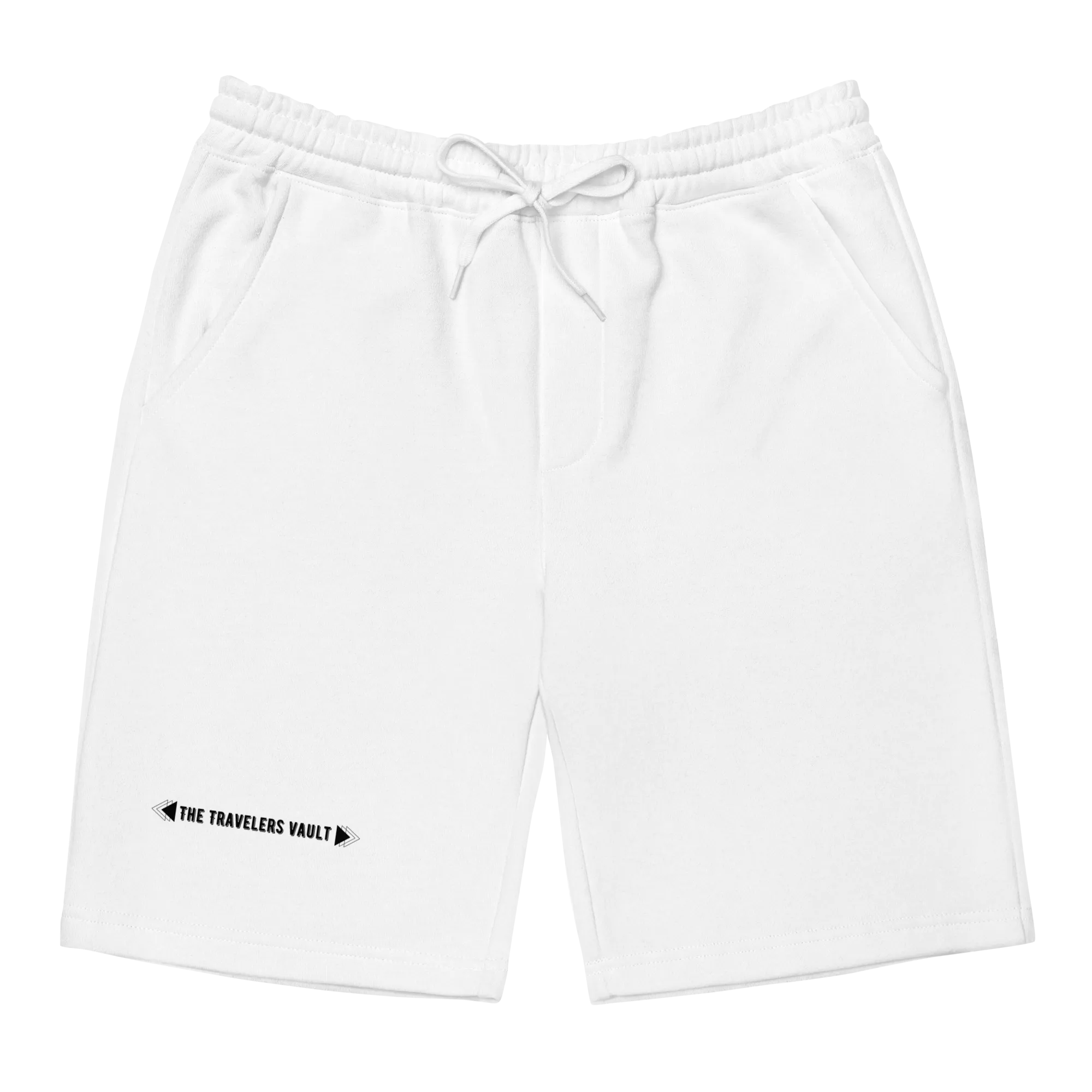 Cozy Cloud Fleece Shorts (WHT)