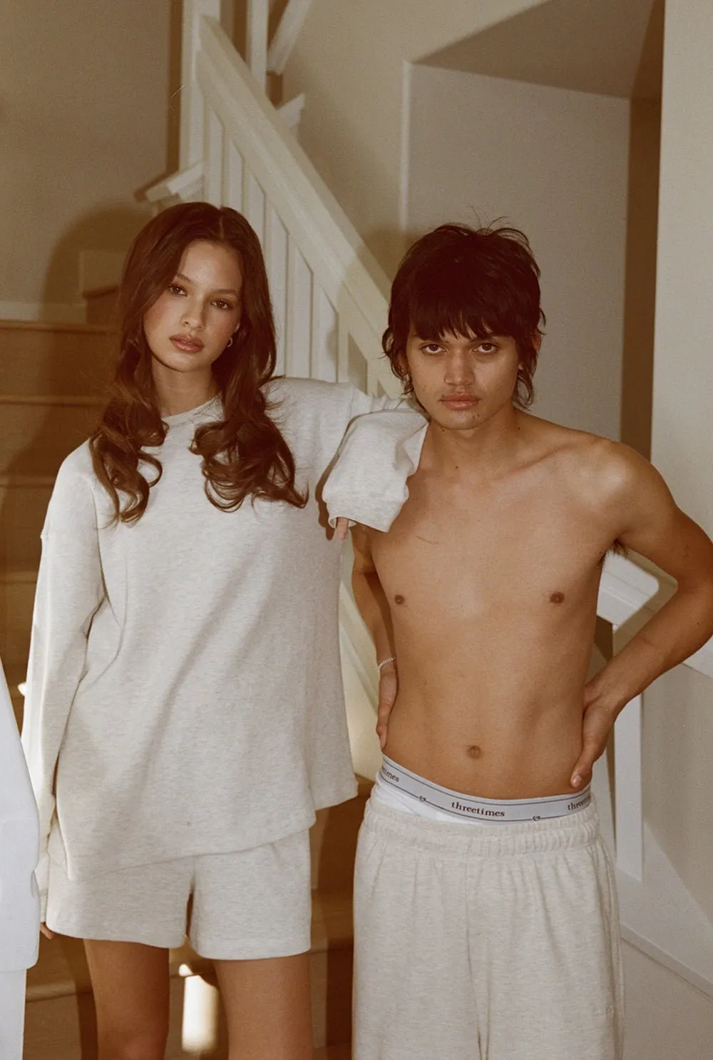 Cozy waffle boxer shorts
