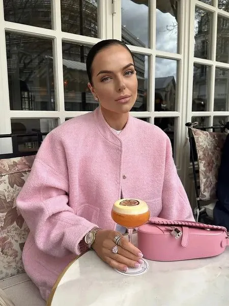 Cozzina - oversized chunky knitted jacket