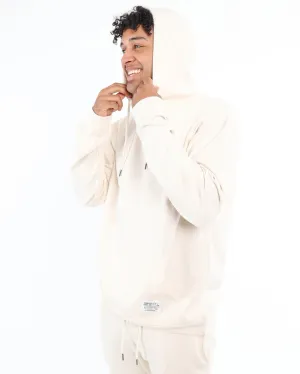 Cream Fleece Active Hoodie