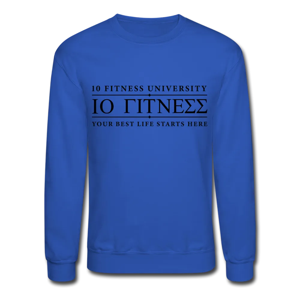 Crewneck Sweatshirt Staff Blk Ltr