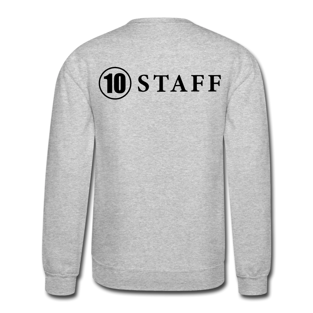 Crewneck Sweatshirt Staff Blk Ltr